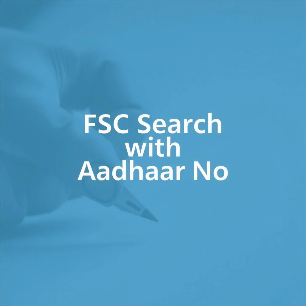 fsc search with aadhaar no illustration