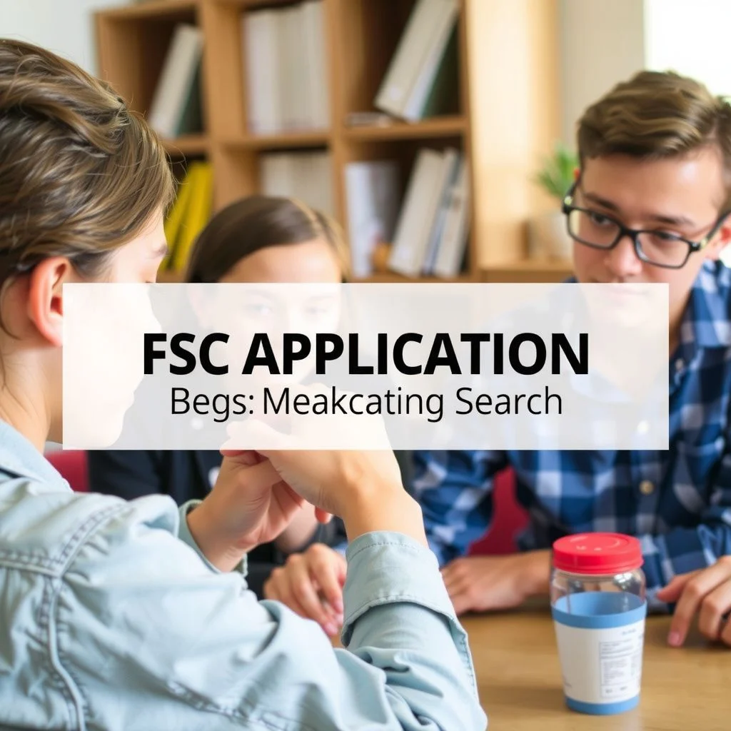 fsc application search illustration