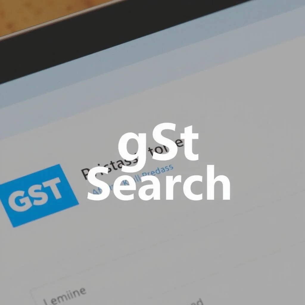 gst search illustration