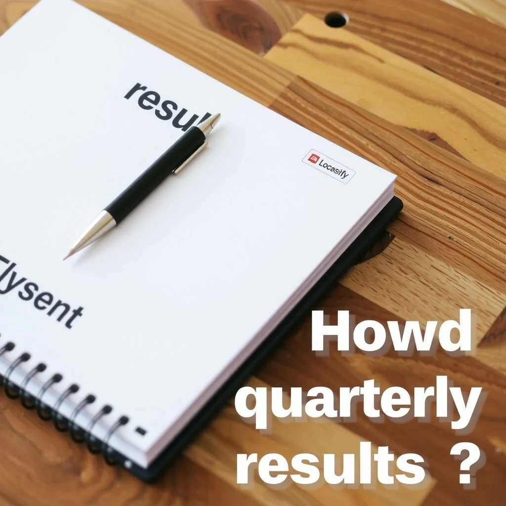 quarterly results illustration