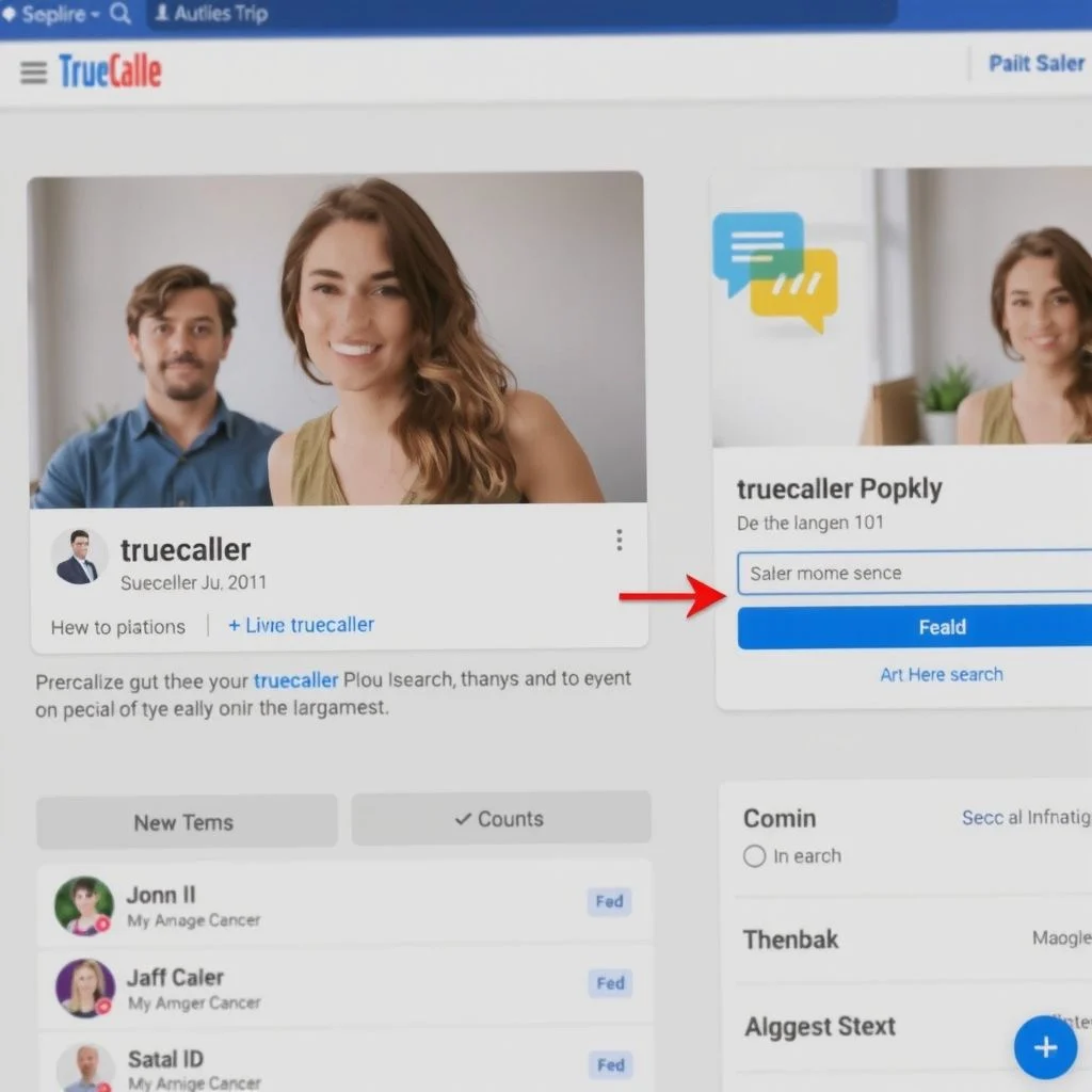 truecaller search illustration