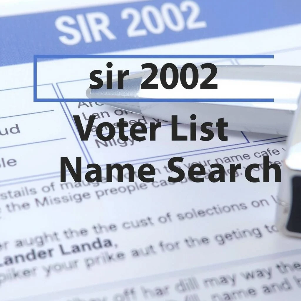 sir 2002 voter list name search illustration