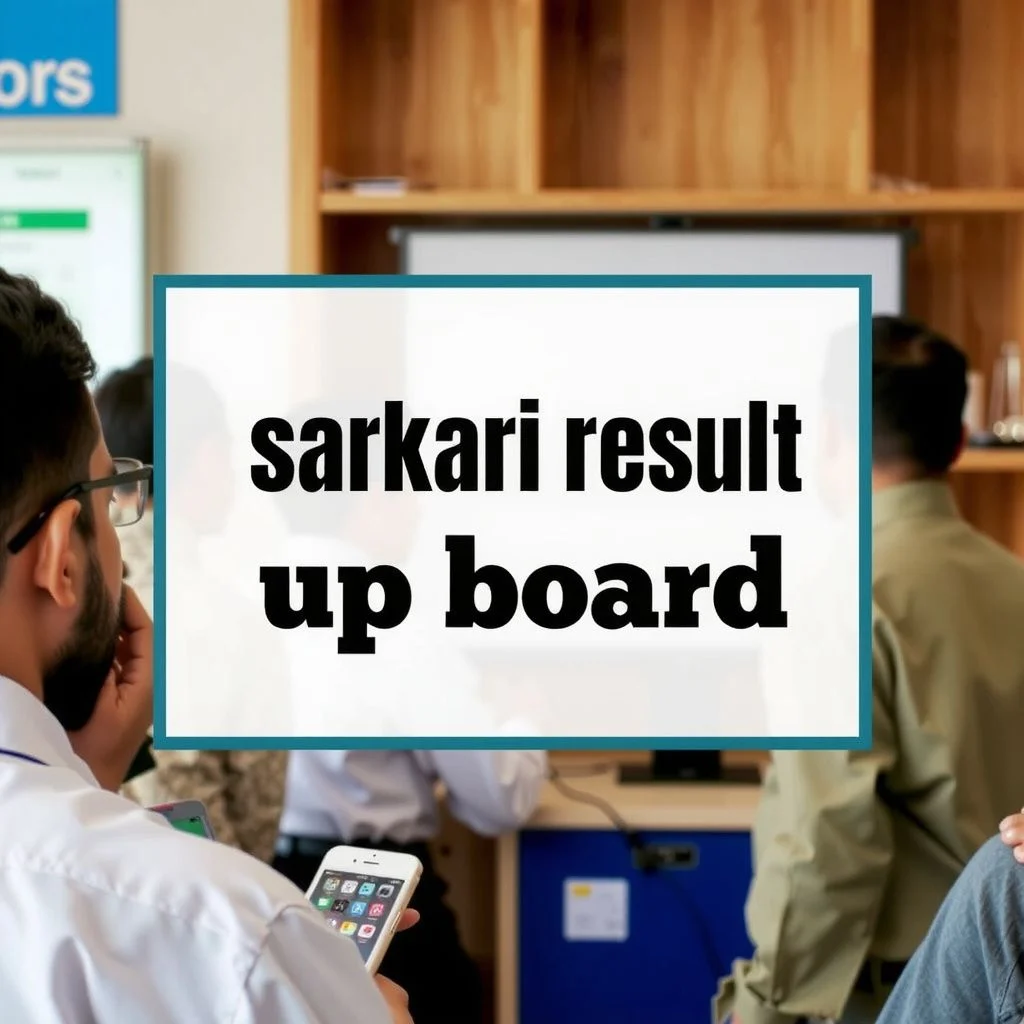 sarkari result up board 2026 illustration