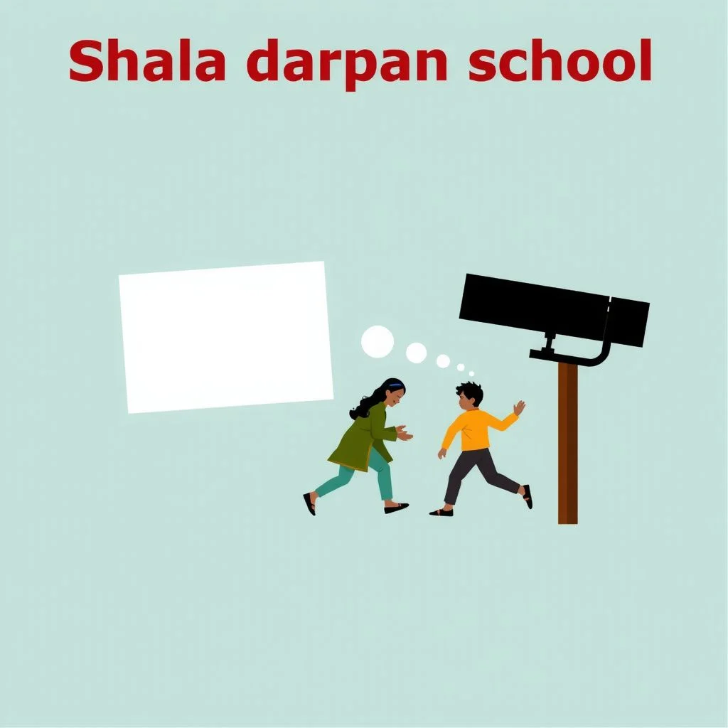 shala darpan school login illustration