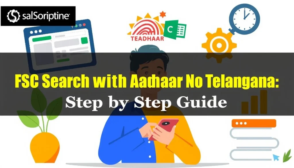 fsc search with aadhaar no telangana — FSC Search with Aadhaar No Telangana: Step by Step Guide