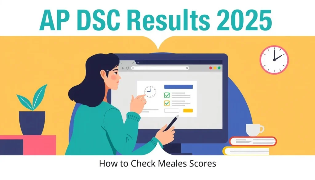 ap dsc results 2025 — AP DSC Results 2025: How to Check Scores, Cutoffs, and Merit List