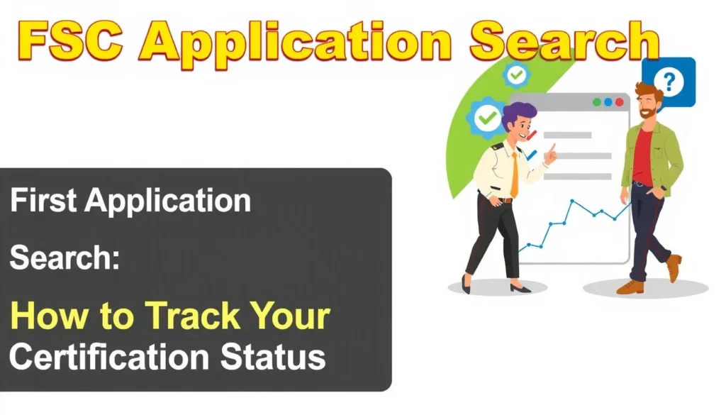 fsc application search — FSC Application Search: How to Track Your Certification Status