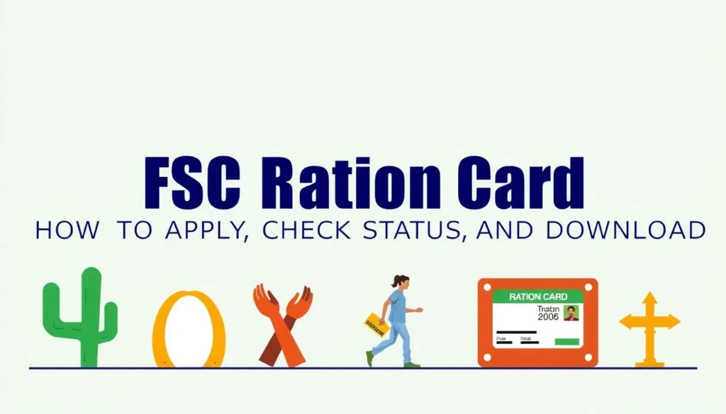 fsc ration card — FSC Ration Card: How to Apply, Check Status, and Download