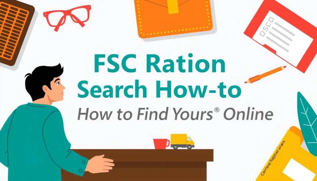 fsc ration card search — FSC Ration Card Search: How to Find Yours Online Fast