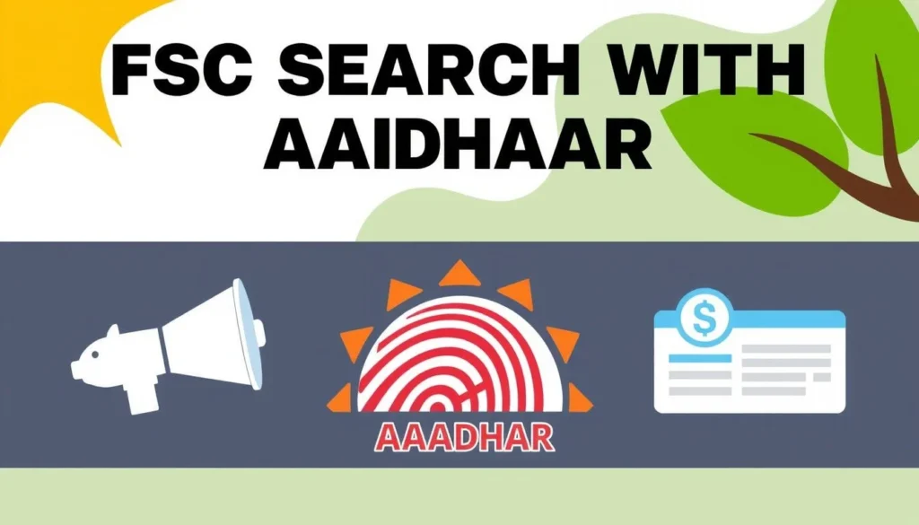 fsc search with aadhaar — FSC Search with Aadhaar: How to Check Your Fertilizer Subsidy Status