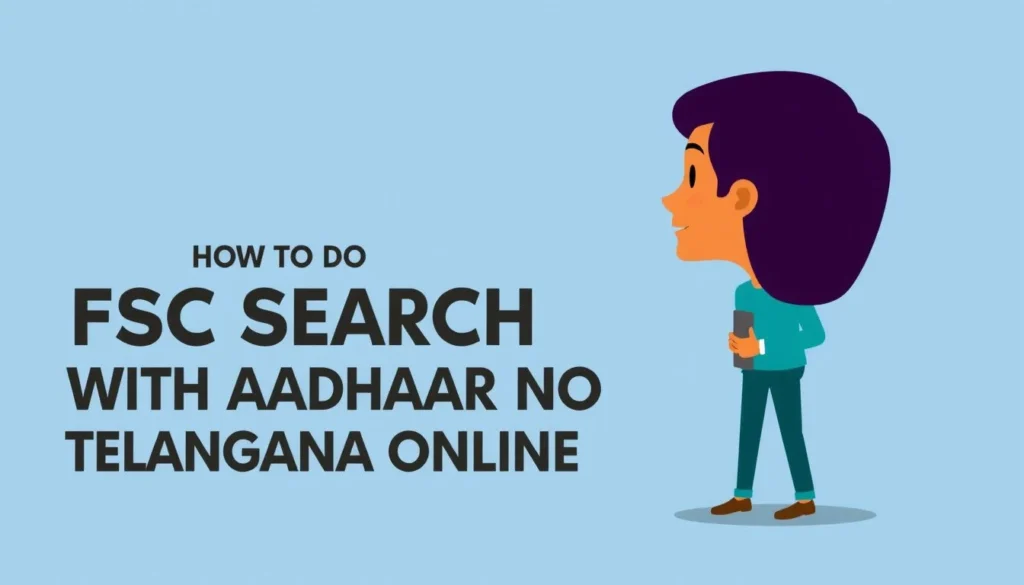 fsc search with aadhaar no telangana online — How to Do FSC Search With Aadhaar No Telangana Online