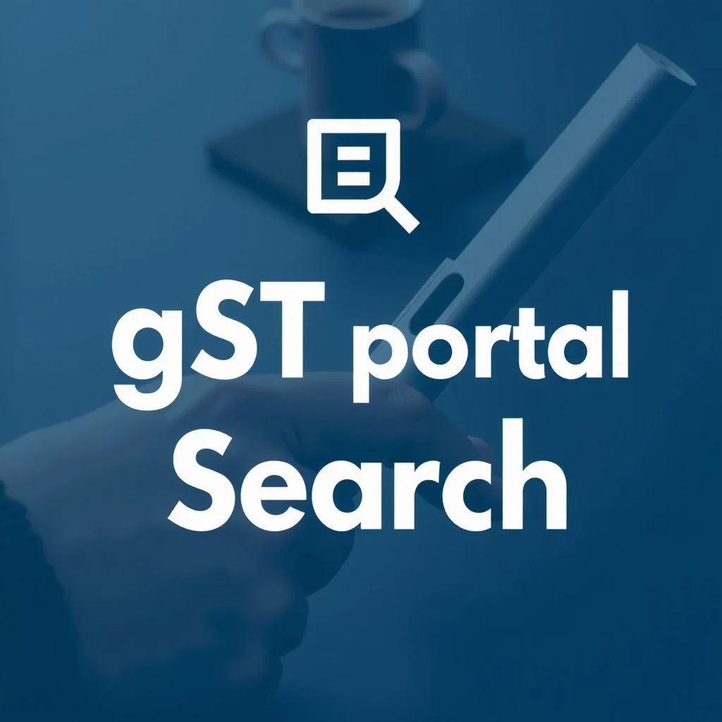 How to Use GST Portal Search to Find Any Taxpayer or Return illustration