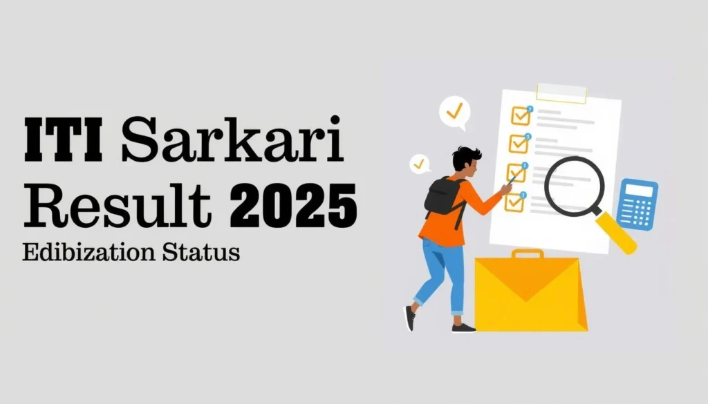 iti sarkari result — ITI Sarkari Result 2025: How to Check Merit List, Cutoff & Selection Status