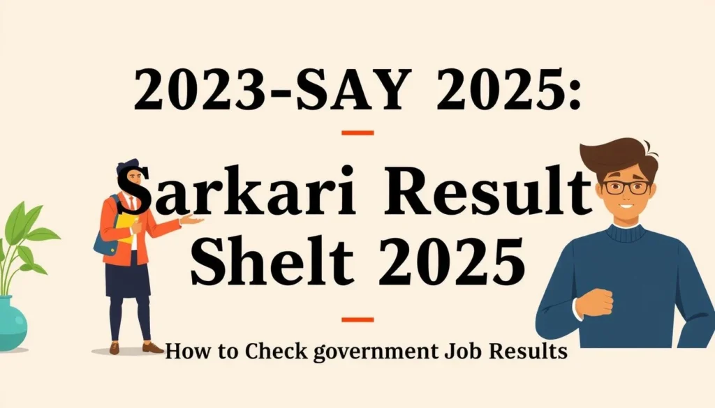sarkari result — Sarkari Result 2025: How to Check All Government Job Results