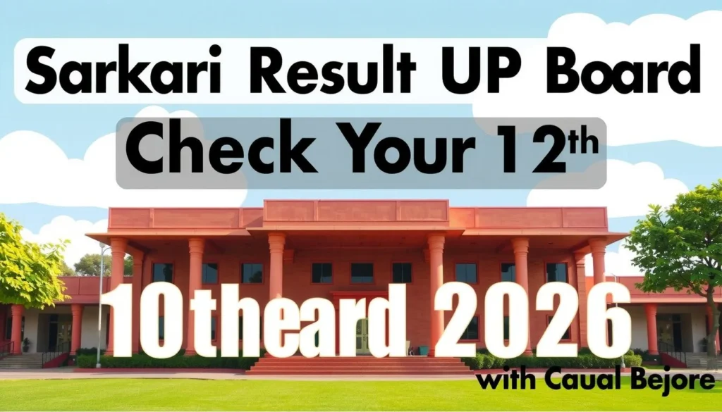sarkari result up board 2026 — Sarkari Result UP Board 2026: Check Your 10th & 12th Marksheet Online